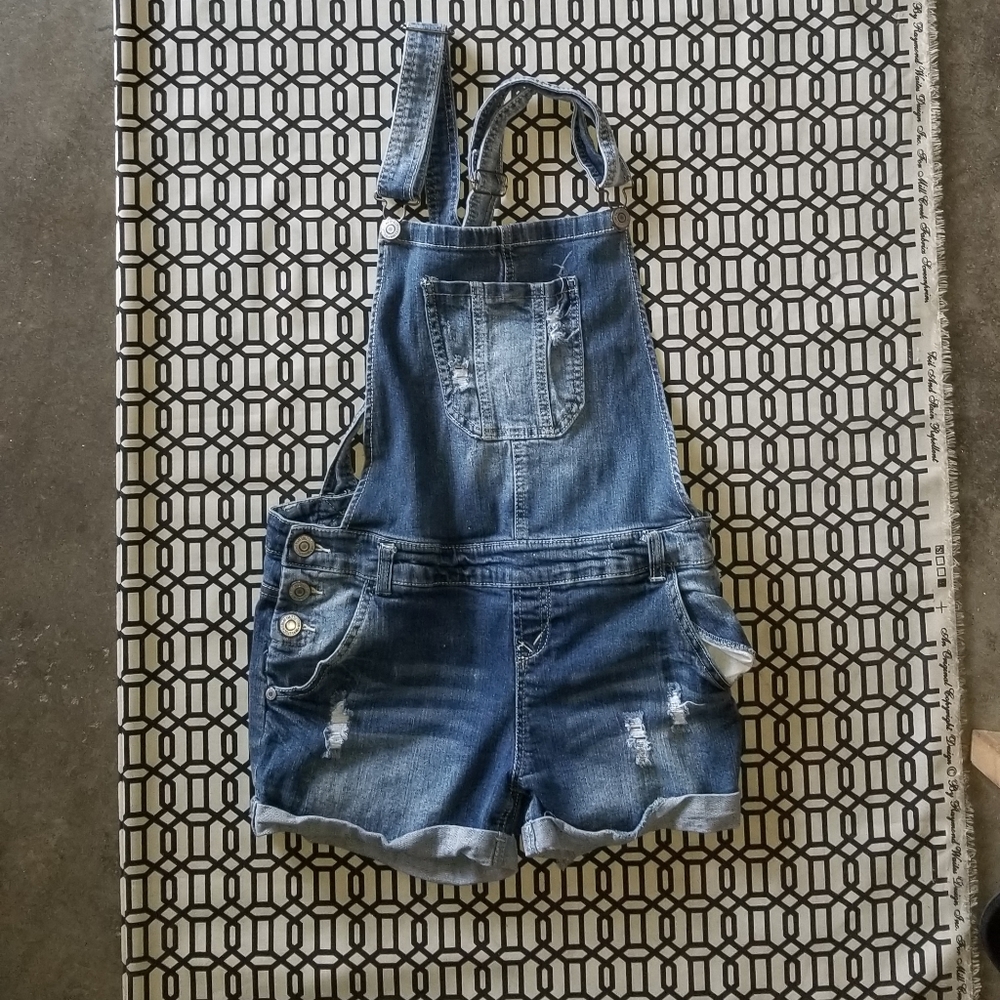 Wallflower Overall Shorts